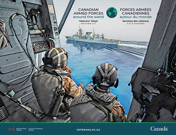 Canadian Armed Forces poster celebrates RCAF 100th anniversary