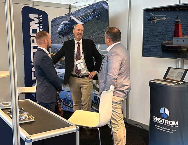 Enstrom makes crucial connections at European Rotors 2024