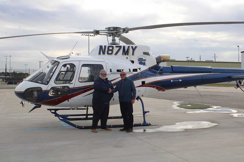 HSI delivers H125 with equipment to combat mosquitos in Louisiana