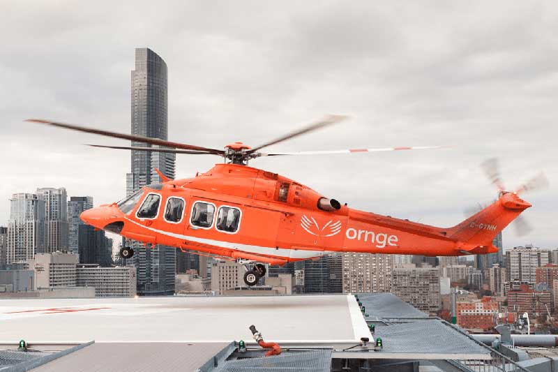 Ornge studies blood-carrying helicopter service in Canada