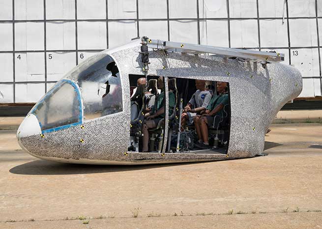 NASA drop-test study supports air taxi design, certification (VIDEO)