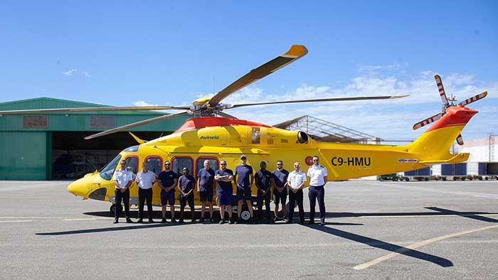 Avincis tops 10 years of AW139 operations in Mozambique