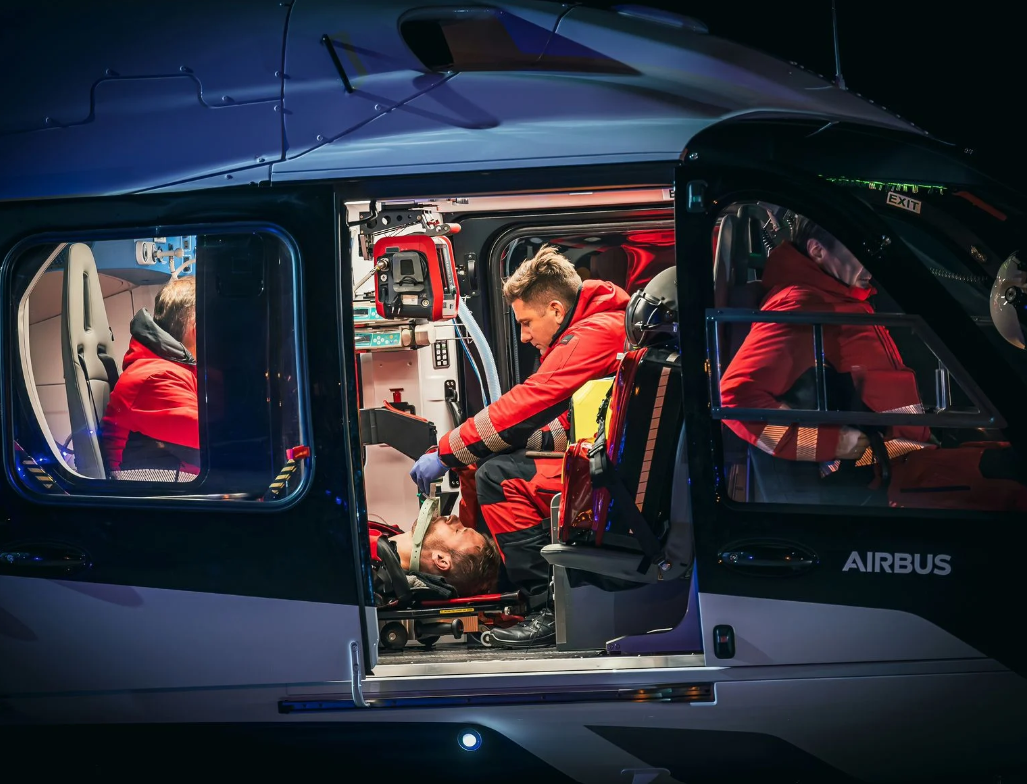Airbus details role of helicopters in medical response