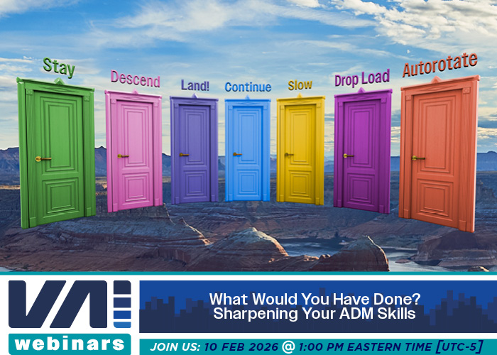 VAI Webinar: What Would You Have Done? Sharpening Your ADM Skills