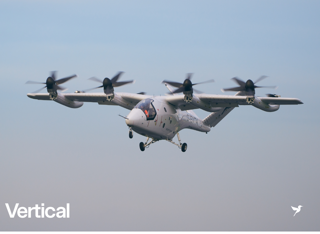 Vertical Aerospace to webcast business and strategy update