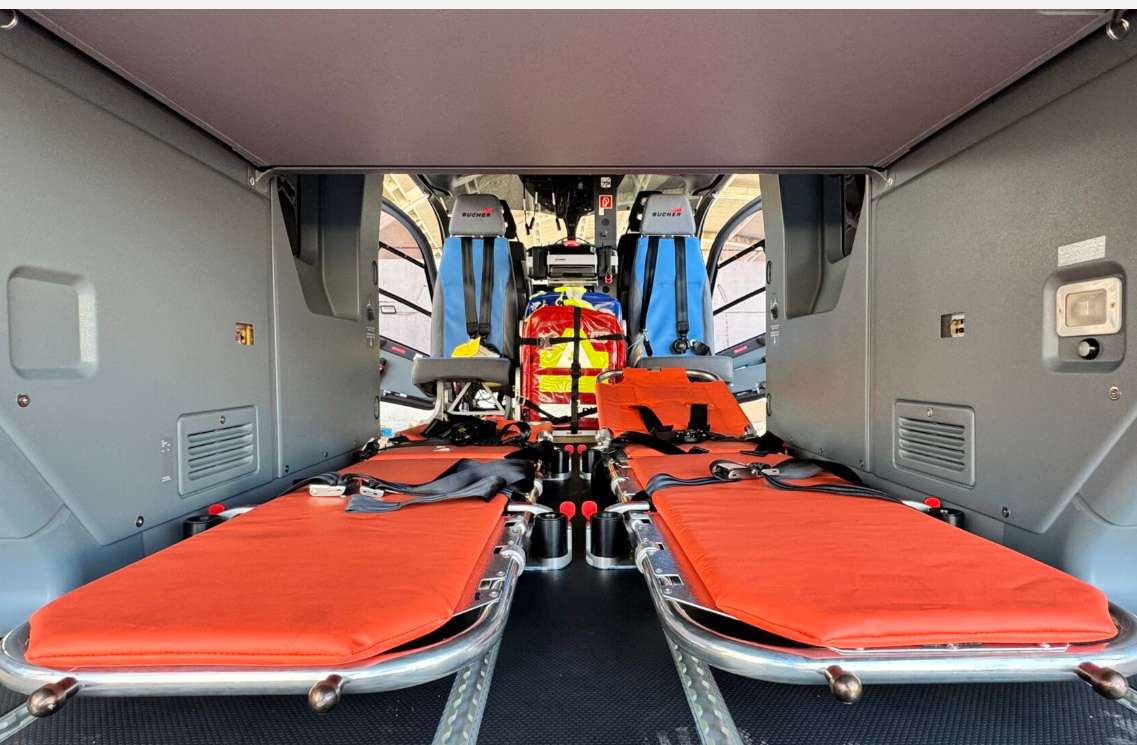 Bucher delivers H135 emergency response system to Tanzania