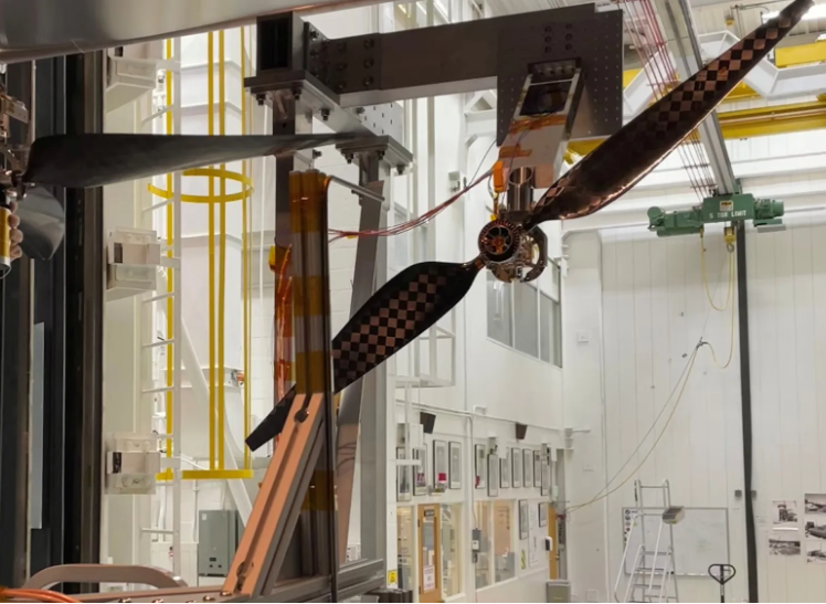 NASA evaluates next-gen Mars helicopter rotor blades (VIDEO)